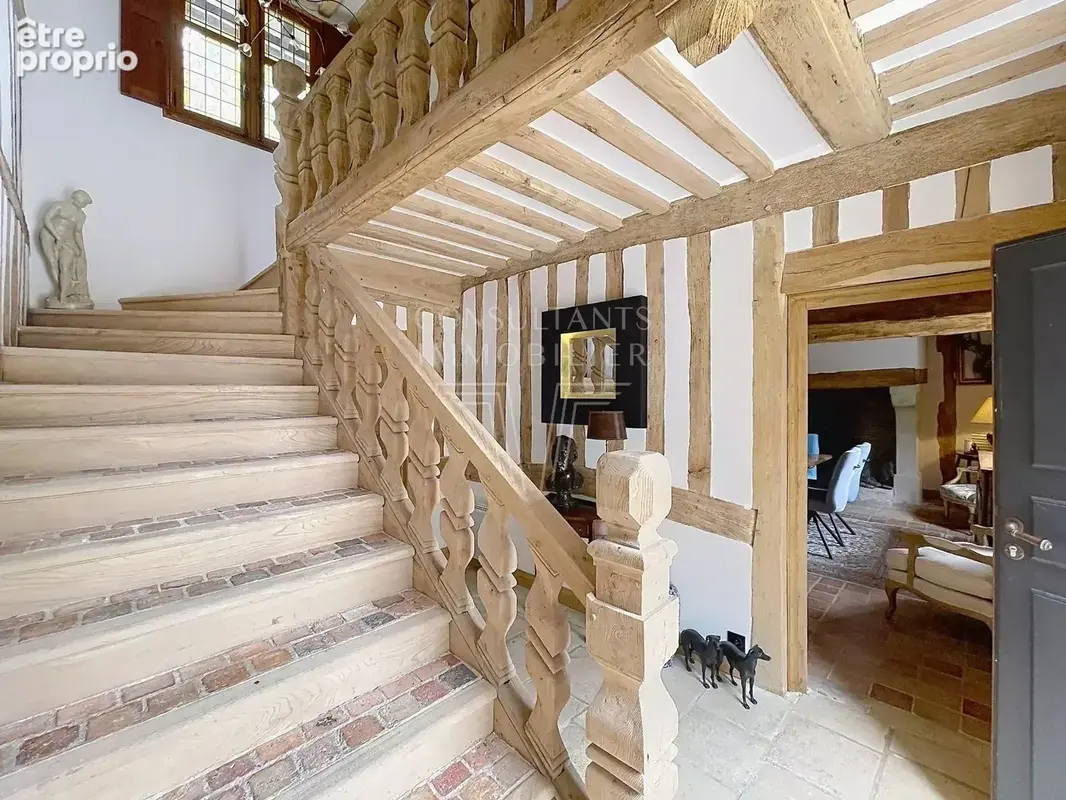 Beuvron-en-auge. splendide manoir du xviie avec ses dependances sur 1,1 ha - photo 10