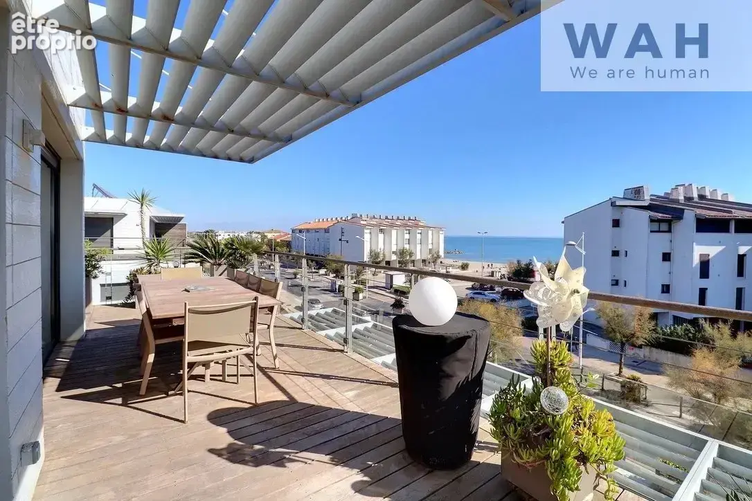 Vente dernier etage carnon vue mer - photo 2
