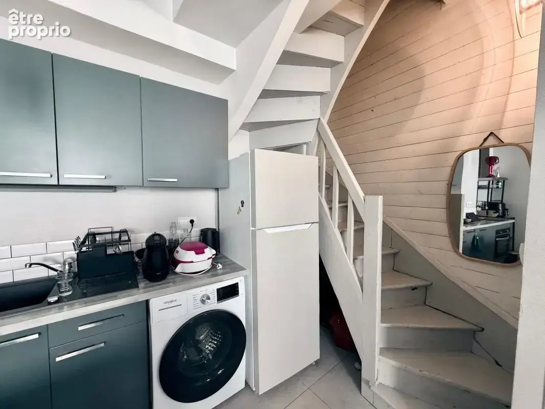 Maison de ville sur 3 niveaux, 62m², 2 chambres et une pièce, cave - photo 17