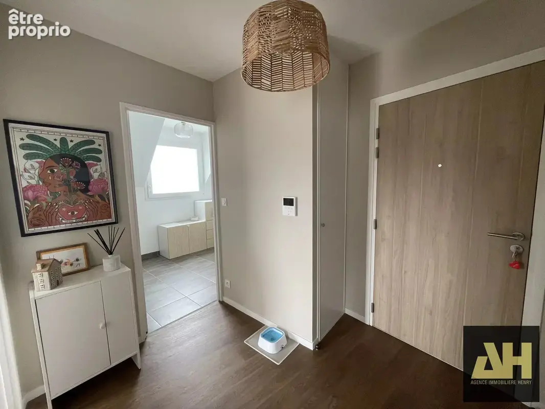Exclusivite brest - bel appartement t3 avec grande terrasse et parking privé couvert - résidence récente de standing - ascenseur - photo 7
