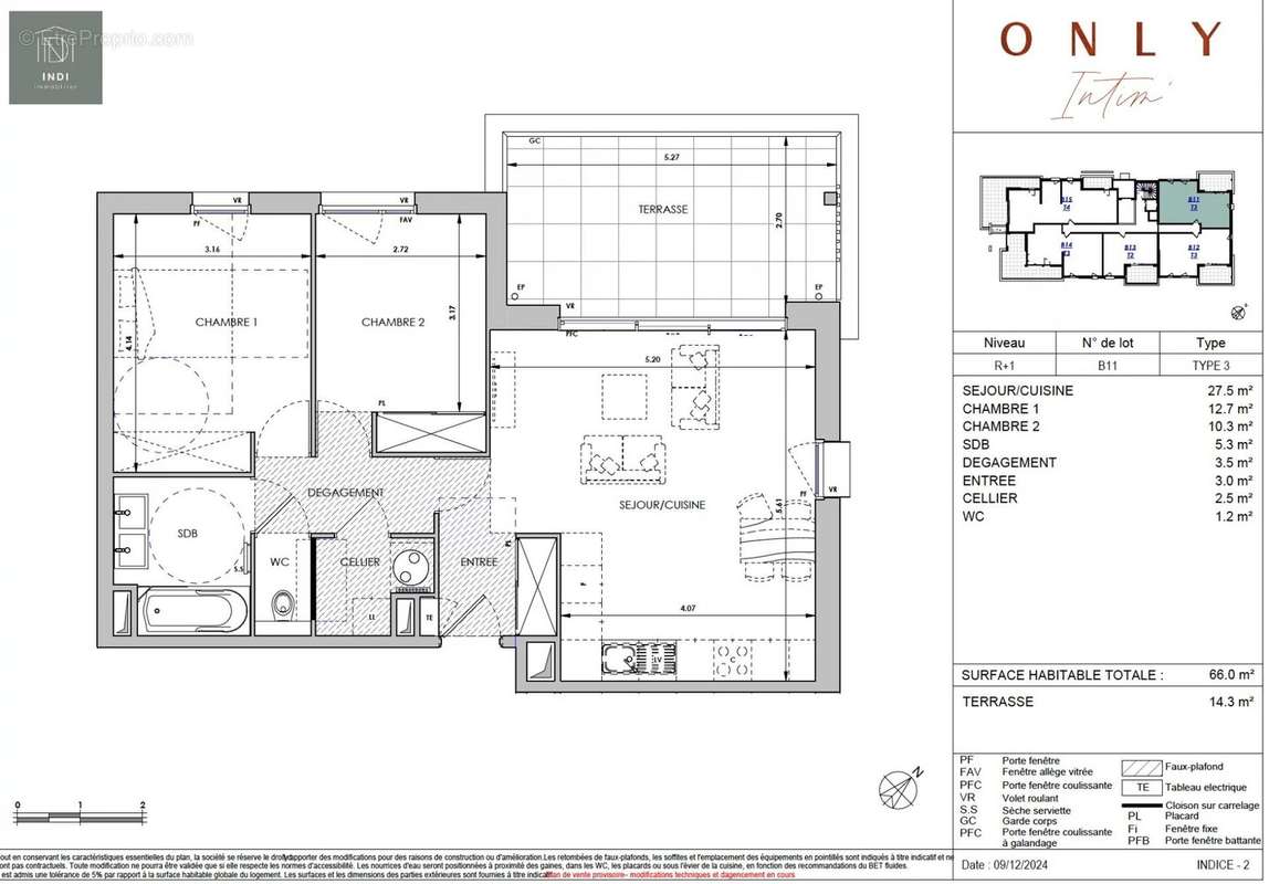 Appartement à AIX-EN-PROVENCE