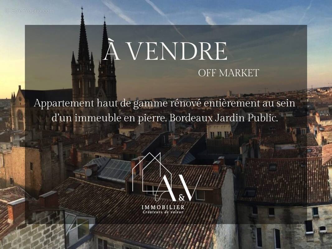 Appartement à BORDEAUX