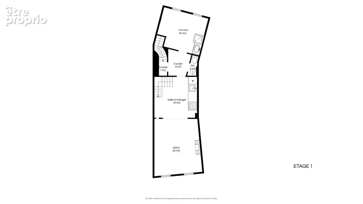 Avignon intra muros. Appartement T2 60m² - photo 9