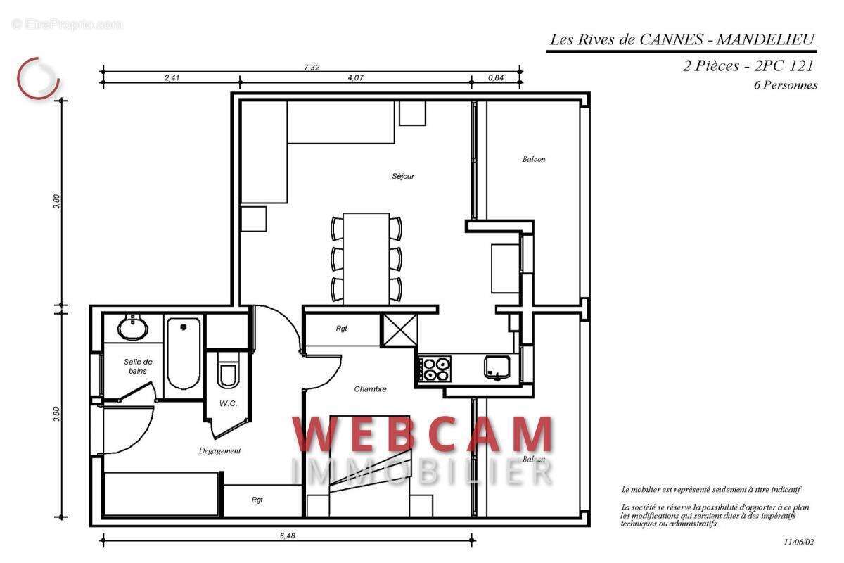 Appartement à MANDELIEU-LA-NAPOULE