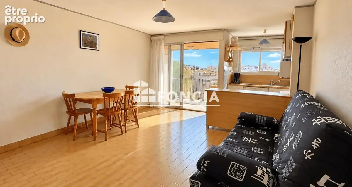 Exclusivite - canet plage – t2 traversant 39,65 m² – 3ᵉ étage – balcon sud – aperçu mer – cellier - photo 5