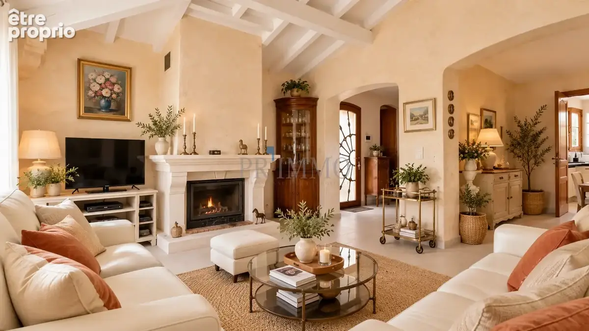 EXCLUSIVITÉ   BOULOURIS   Maison au calme, 3 chambres, jardin 615 m2 et grand sous-sol - photo 5
