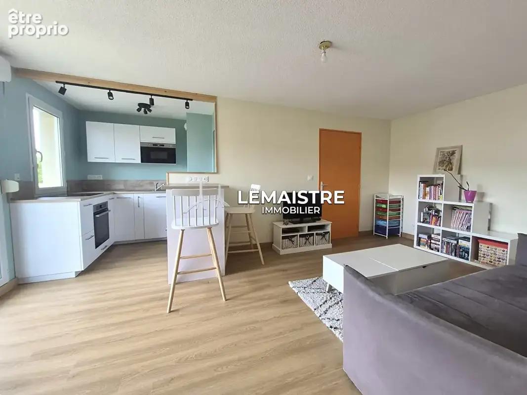 Appartement à vendre  Le Havre  Sainte Marie  1 chambre + bureau  Balcon, ascenseur et stationnement sécurisé - photo 5