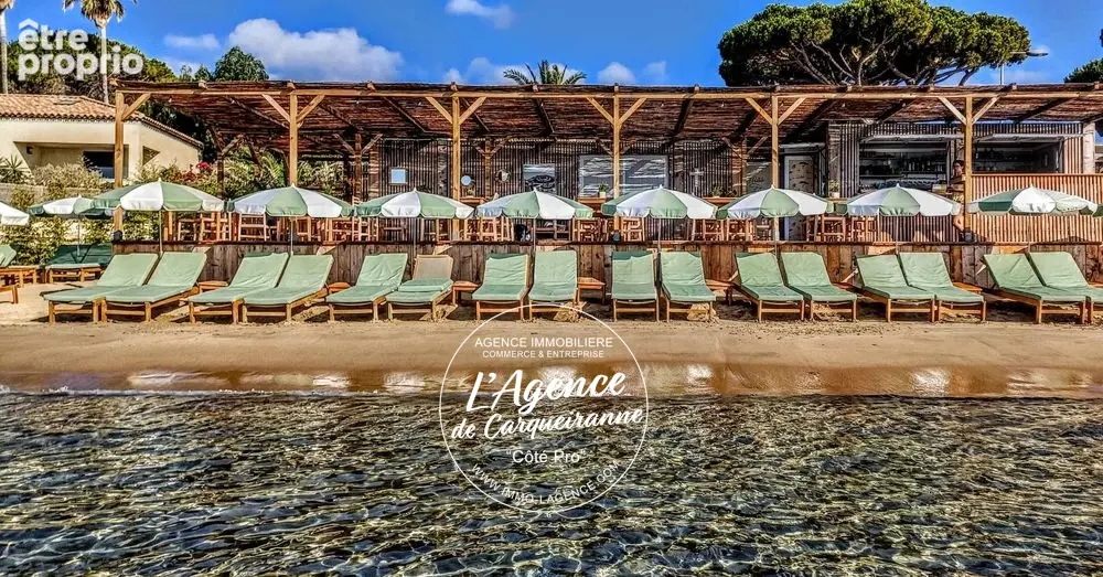 Exclusivite a vendre fonds de commerce plage privee  88 matelas et  restaurant idealement situe a cavalaire  sur mer - photo 2