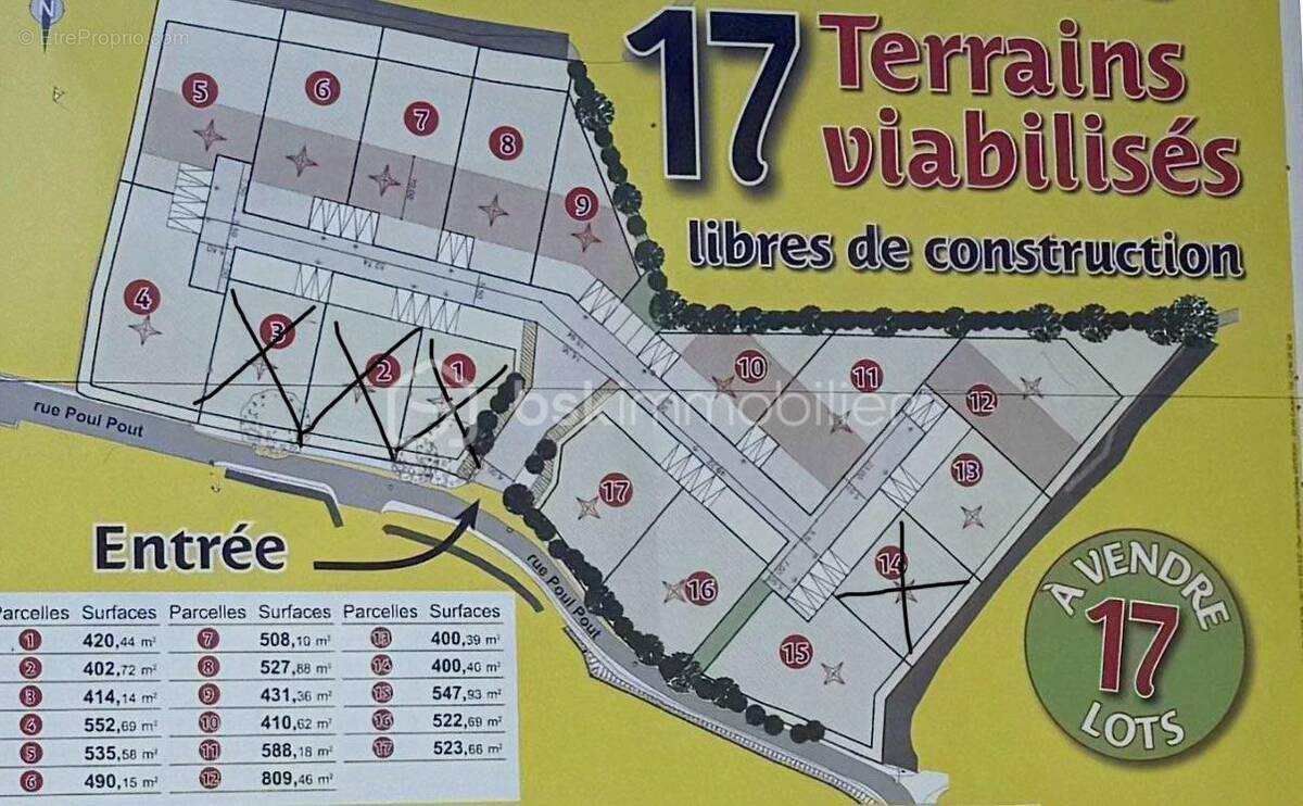 Terrain à PLEUBIAN