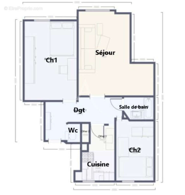 Appartement à LE KREMLIN-BICETRE