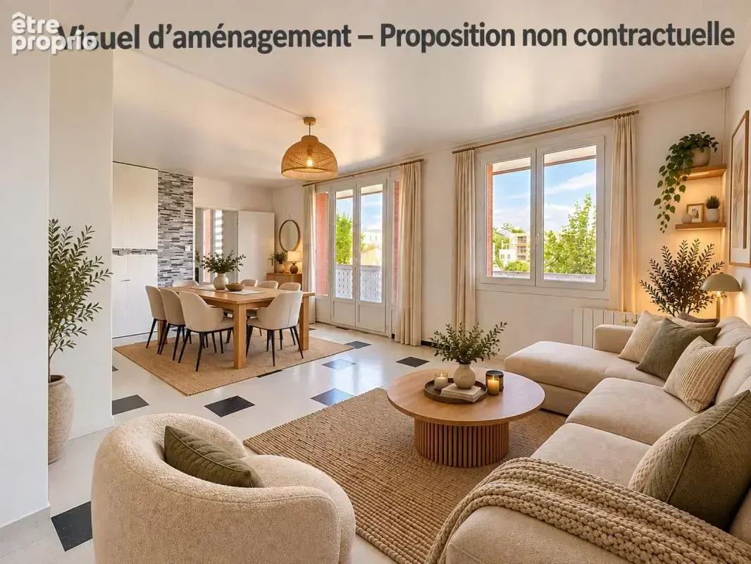 Exclusivité – Appartement T3 de 66 m² - Le pontet - - photo 4