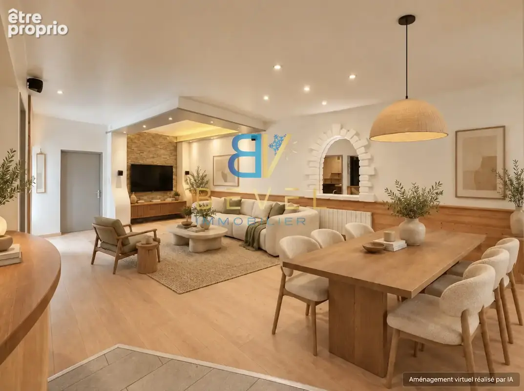 (73) Saint-Julien-Mont-Denis - Centre Village - Rare Appartement T2 bis - Grande chambre - Spacieuse terrasse - photo 2