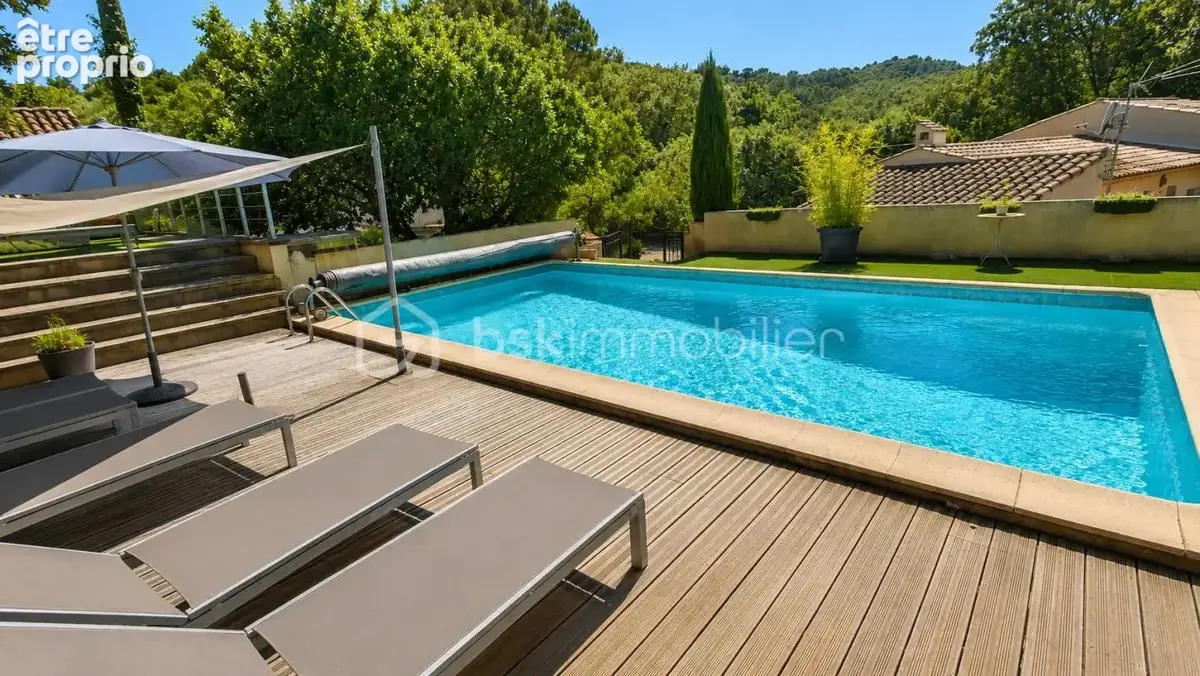 NÉOULES – Propriété de caractère d'environ 240 m² – Famille, patrimoine & revenus – Terrain de 2 600 m² avec piscine - photo 2