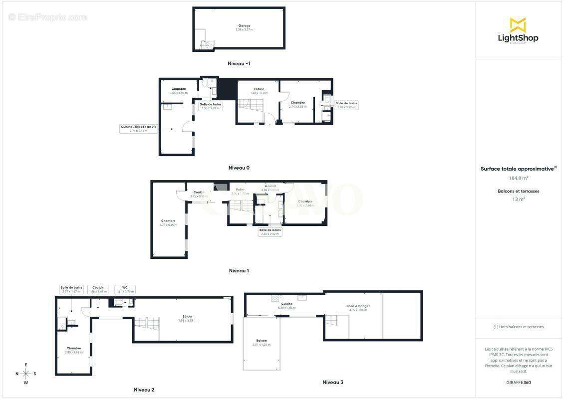 Vente Maison 6 pièces de 162m² - 92800 Puteaux - photo 22
