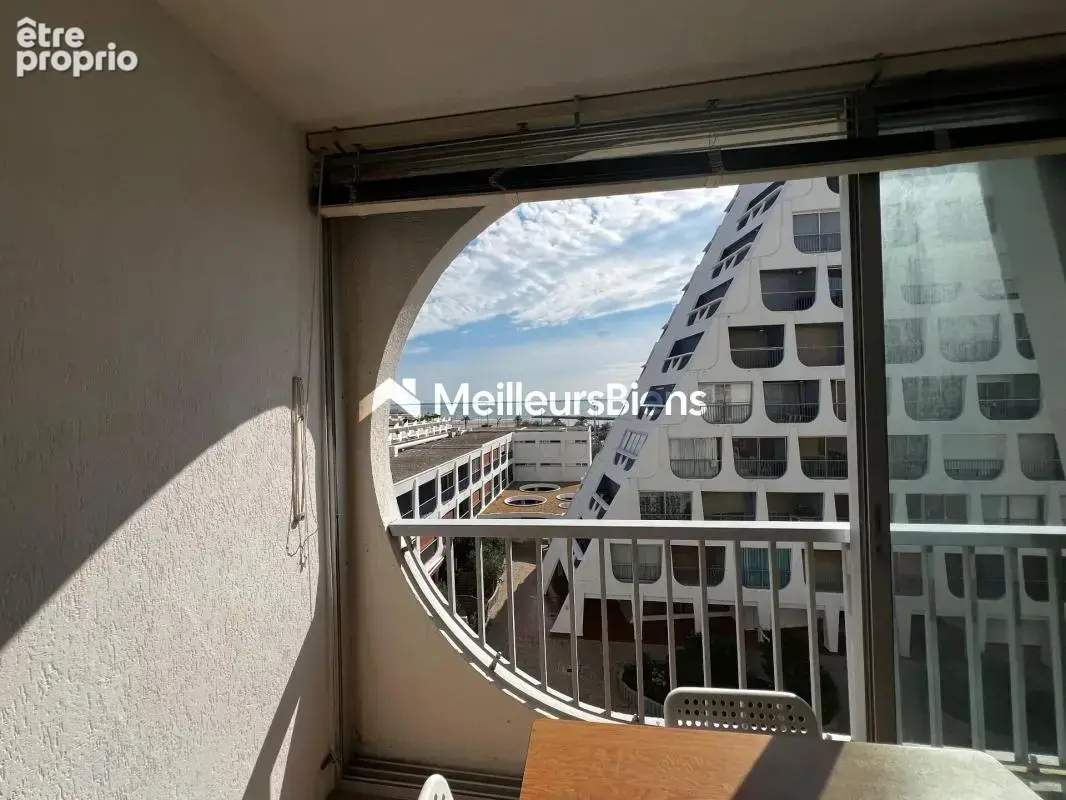 VUE MER et PORT : Studio de 26 m² au 4e étage avec cave à La Grande-Motte - photo 22