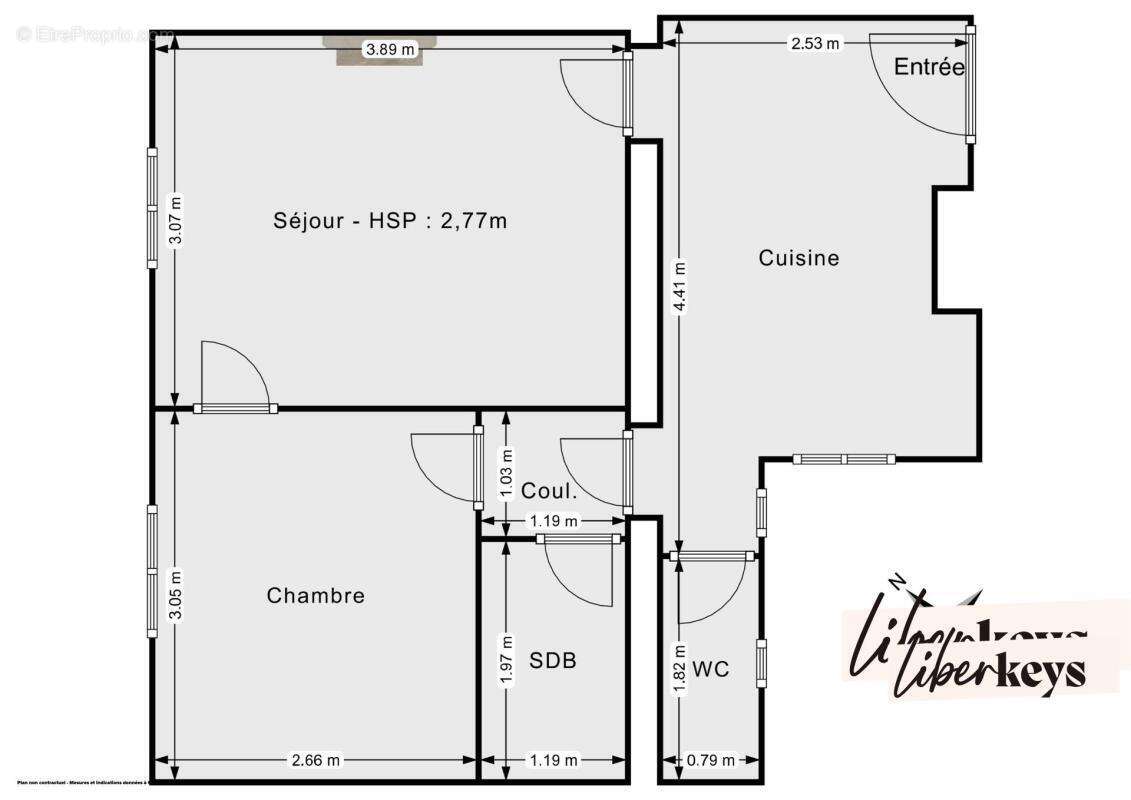 Appartement à PARIS-17E
