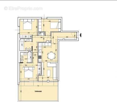 Appartement à CAP-D'AIL