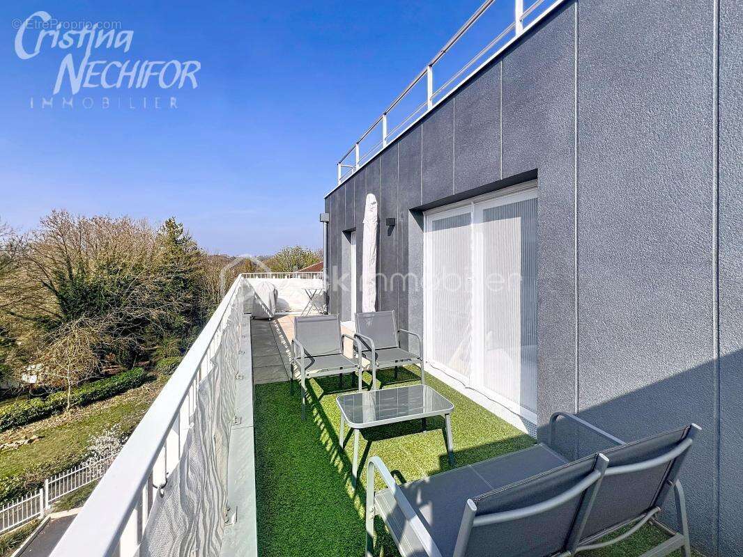 Superbe duplex t4 avec terrasse, dernier etage , 2 places de parking - montévrain ( 77144 ) - photo 19
