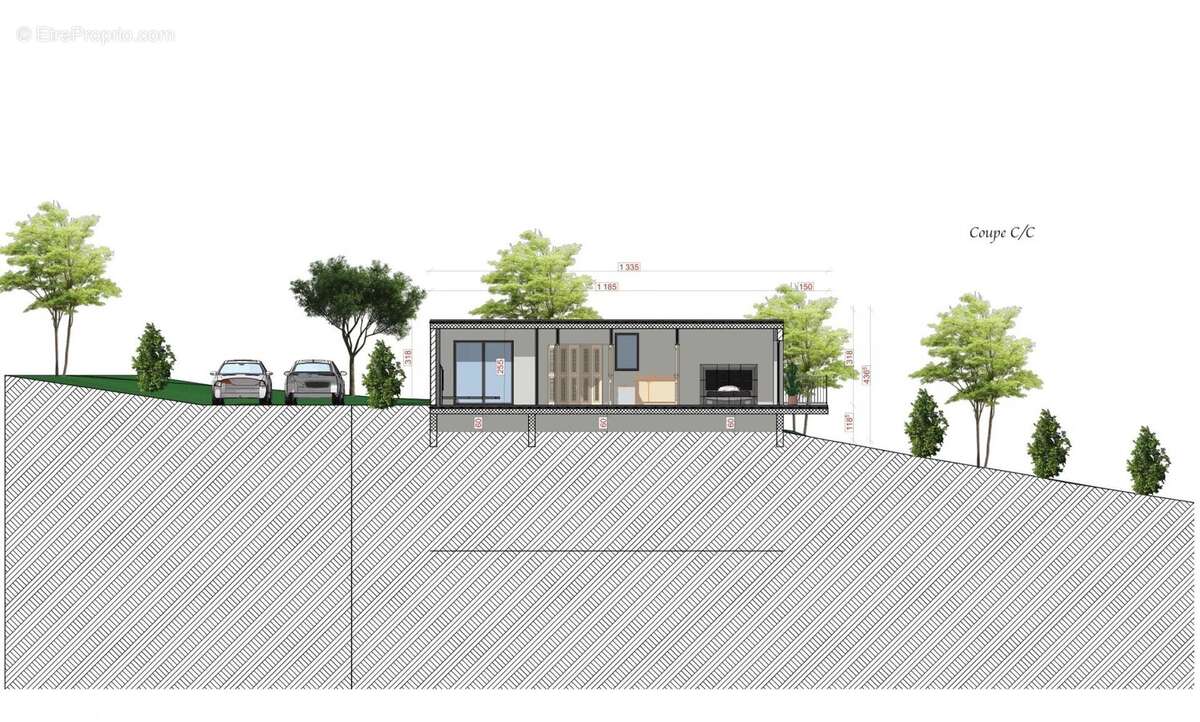 Terrain de 2000 m² avec permis purgé - photo 9