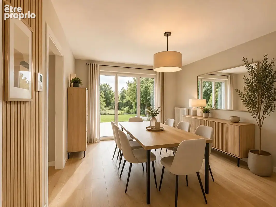 Maison mitoyenne avec jardin à Mesnay, à proximité d'Arbois - photo 9