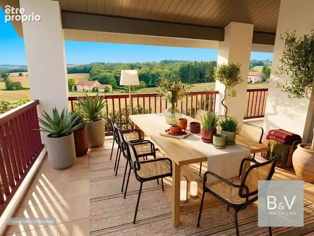 Appartement 4 pièces de 86 m² avec terrasse de 22 m² et vue dégagée - photo 1