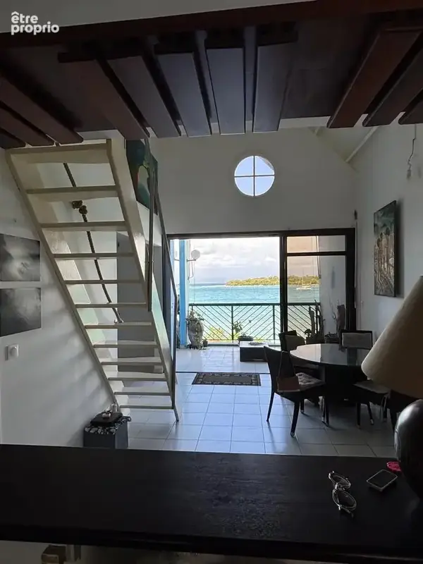 Appart t4 mezzanine en duplex vue mer exceptionnelle  à bas-du-fort - photo 4