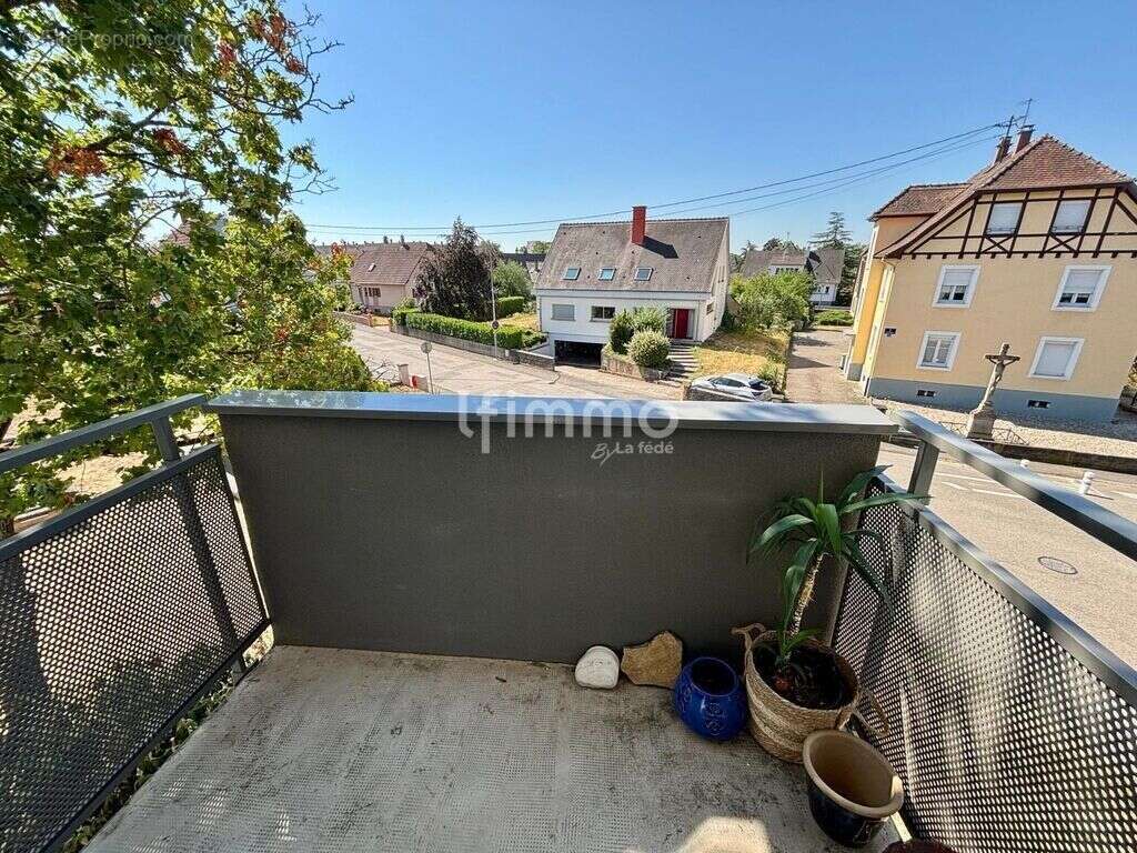 Appartement loué T3 avec balcon, cave, loggia et parking - photo 10