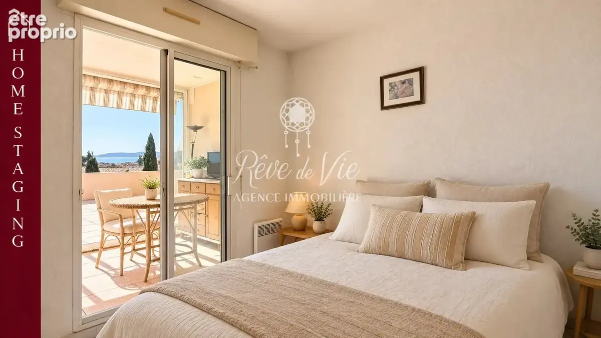 2 pièces + cabine avec grande terrasse vue mer - photo 10