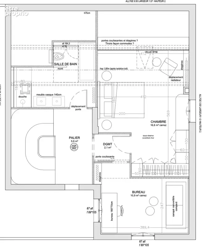 Maison individuelle de 258m2, avec terrasses et jardin, située rue Trouillet Derel - photo 31