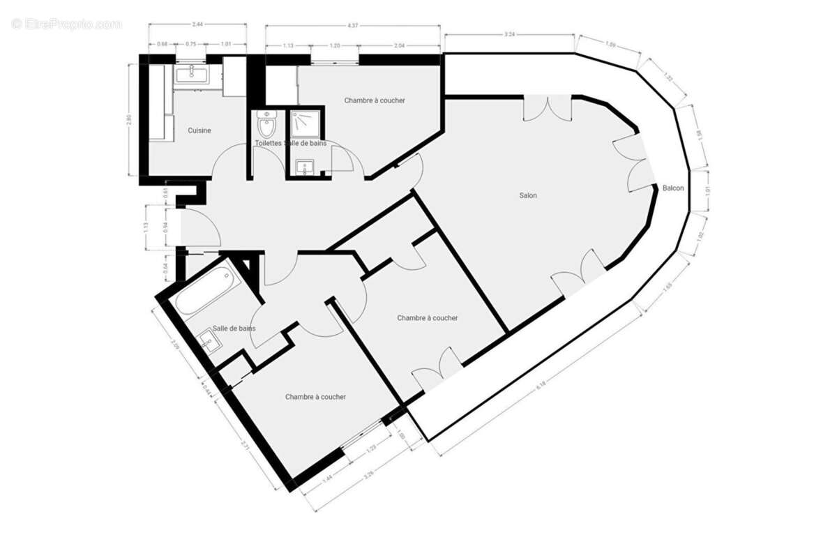 Appartement à CHATILLON