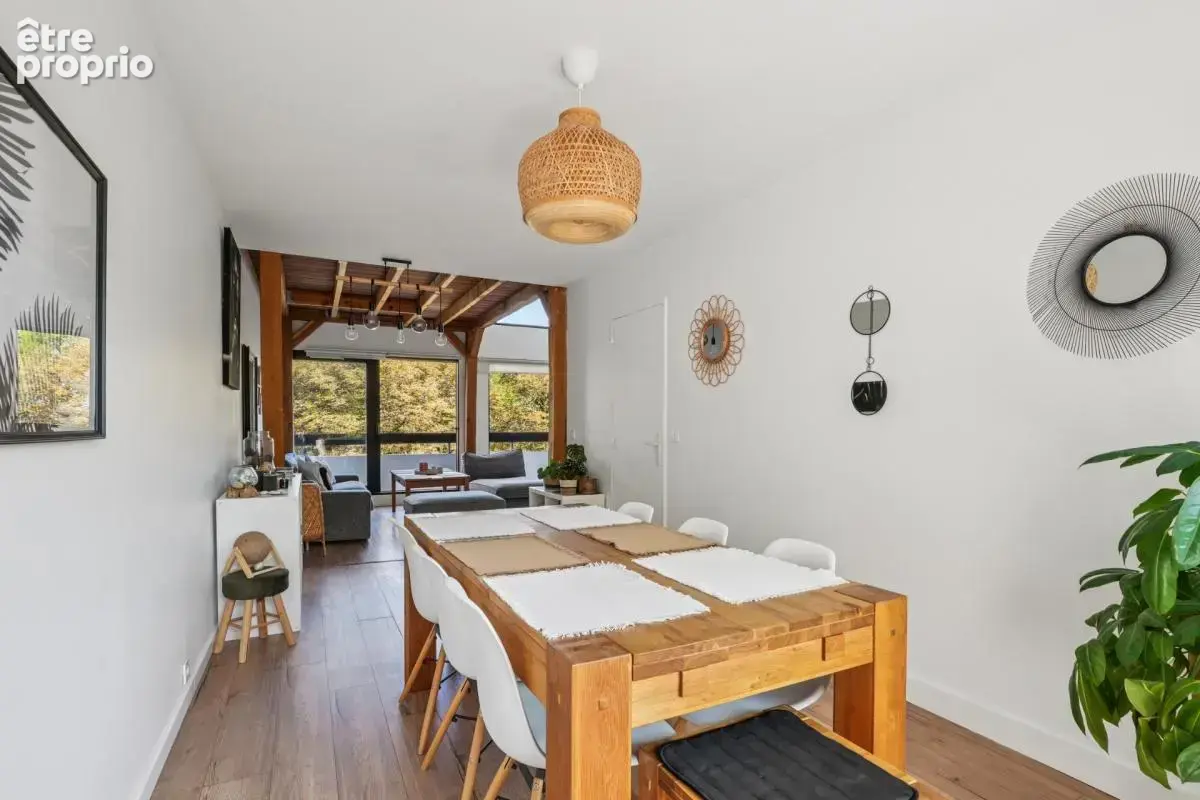 - 91830 le coudray-montceaux - duplex en dernier etage avec ascenseur - 30m2 de terrasses - sejour cathedrale - vue arboree sans - photo 4