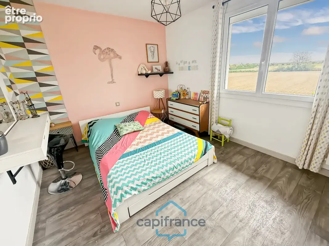 Dpt Gers (32), à vendre BARCELONNE DU GERS belle maison T5 de 105 m² habitables sur 2 niveaux + garage sur 617 m² de terrain, au - photo 6