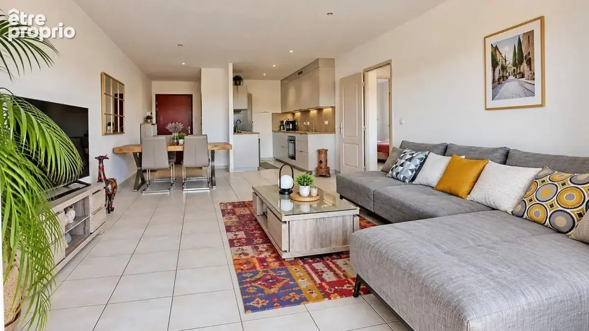 CAVAILLON (84)  T3 de 61 m² avec terrasse couverte + stationnement privatif en petite résidence fermée - photo 4