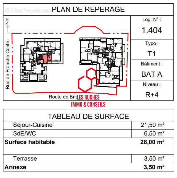 Appartement à BRUNOY