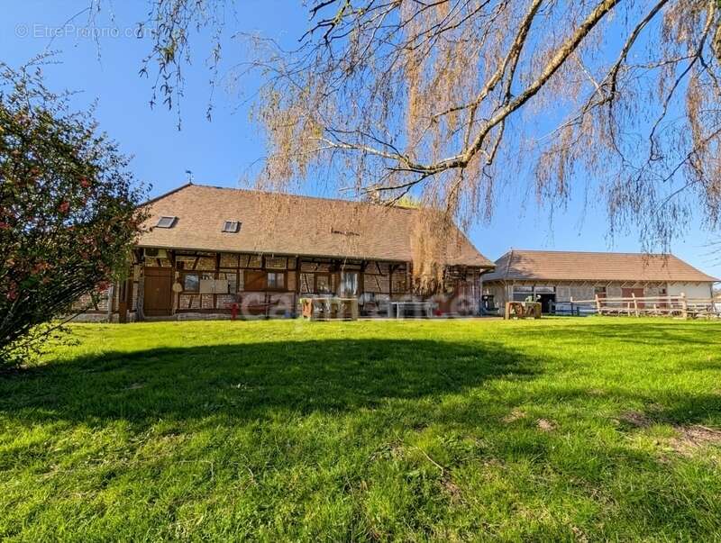 Rare à Lessard-en-Bresse : Ferme Bressane de 159 m2 Dépendance d'Exception et terrain de 8753 m2 - photo 3