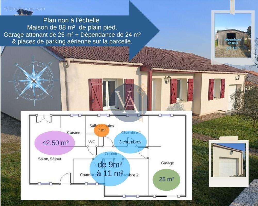 Maison à SAINT-VIAUD