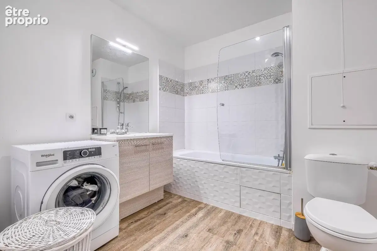 Christophe Michaudelle Capifrance, vous propose à MEAUX, appartement récent (2020) 2 pièces 50 m² avec son balcon et sa place de - photo 6