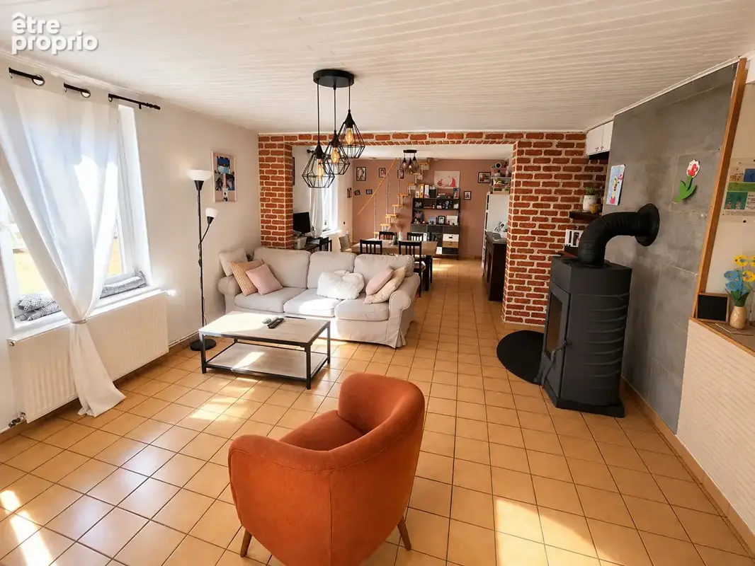Maison  90 M² + petite dépendance 4 chambres terrain 666 m² - photo 5