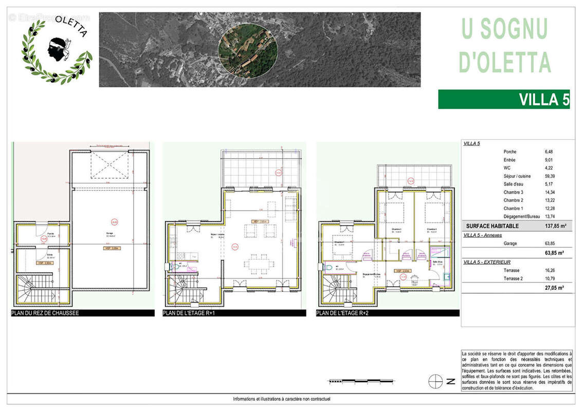 Programme U Sognu d'Oletta - Maison T4 avec garage - photo 2