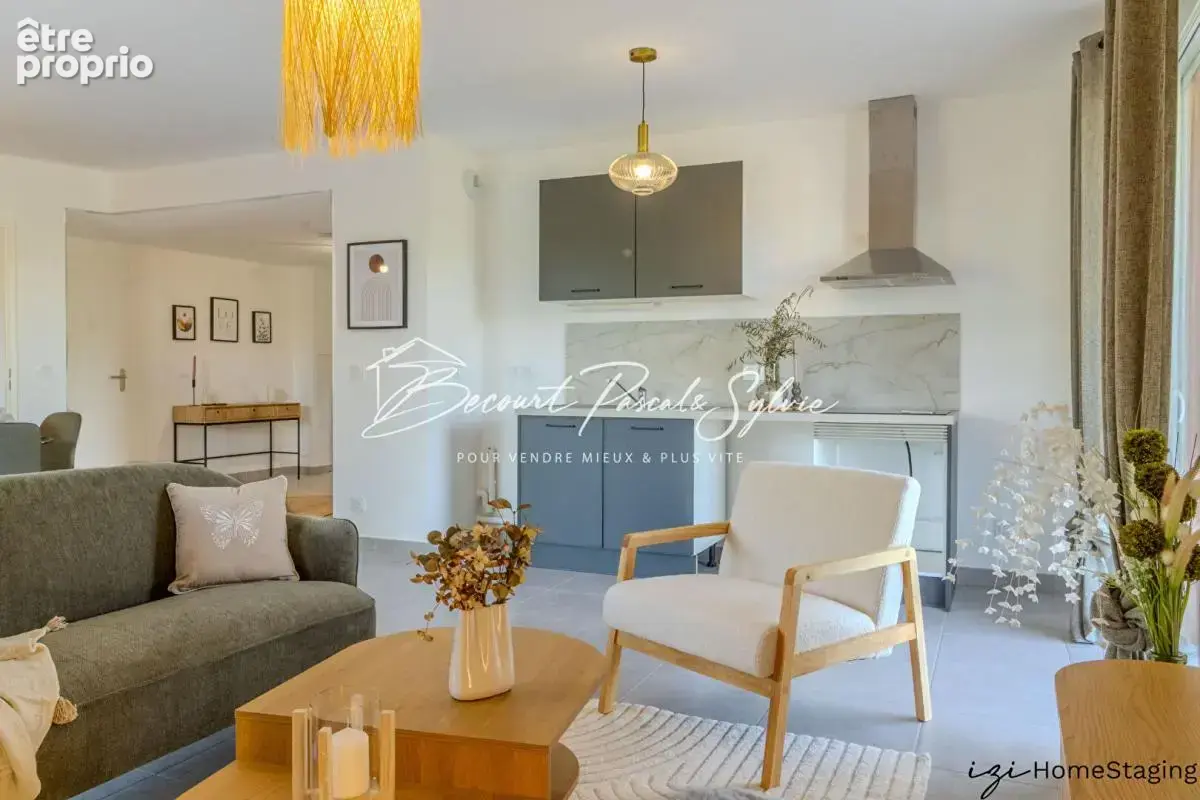 APPARTEMENT T3- 74,71 m² Idéalement situé: 242000  avec 2 terrasses et jardin , double  parkings. Très Grand confort MONTEUX (84 - photo 14