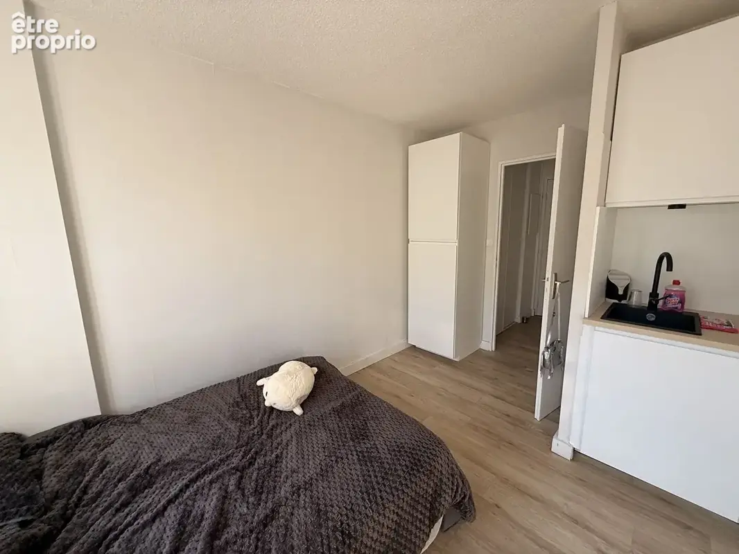 Appartement toulouse 1 pièce(s)toulouse 31500 / t1 vendu loué / 2ème étage / parking privatif / idéal investisseur - photo 3