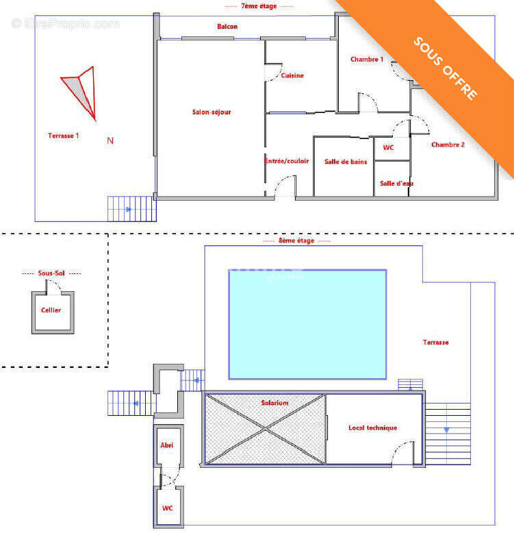 Dernier étage d’exception avec rooftop et piscine privative - photo 14