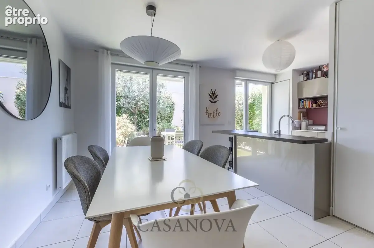 Maison contemporaine 81 m² avec jardin, garage et 3 chambres au Plan des Quatre Seigneurs à Montpellier - photo 5