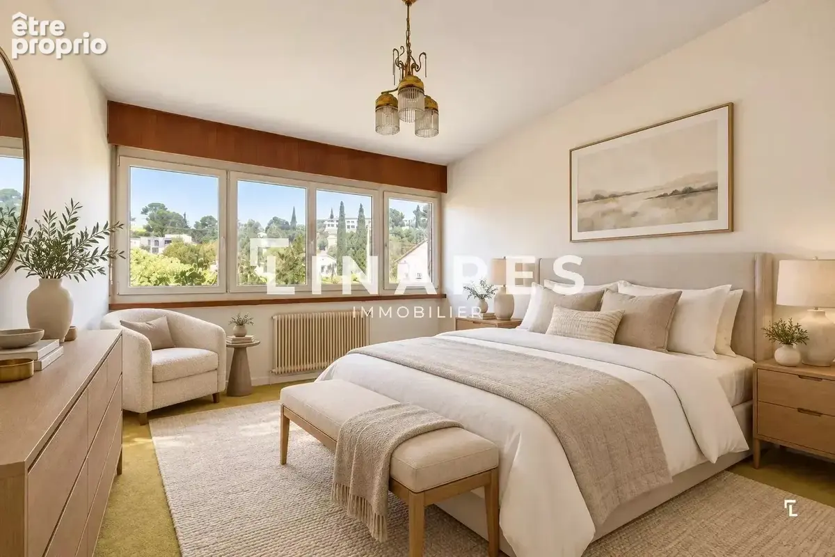 LE TAMARIS - Appartement T4 de 130 m2 - Terrasse - Garage -13100 AIX - photo 8