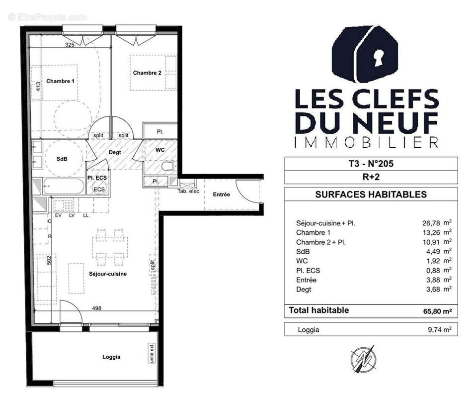 Appartement à TOULOUSE