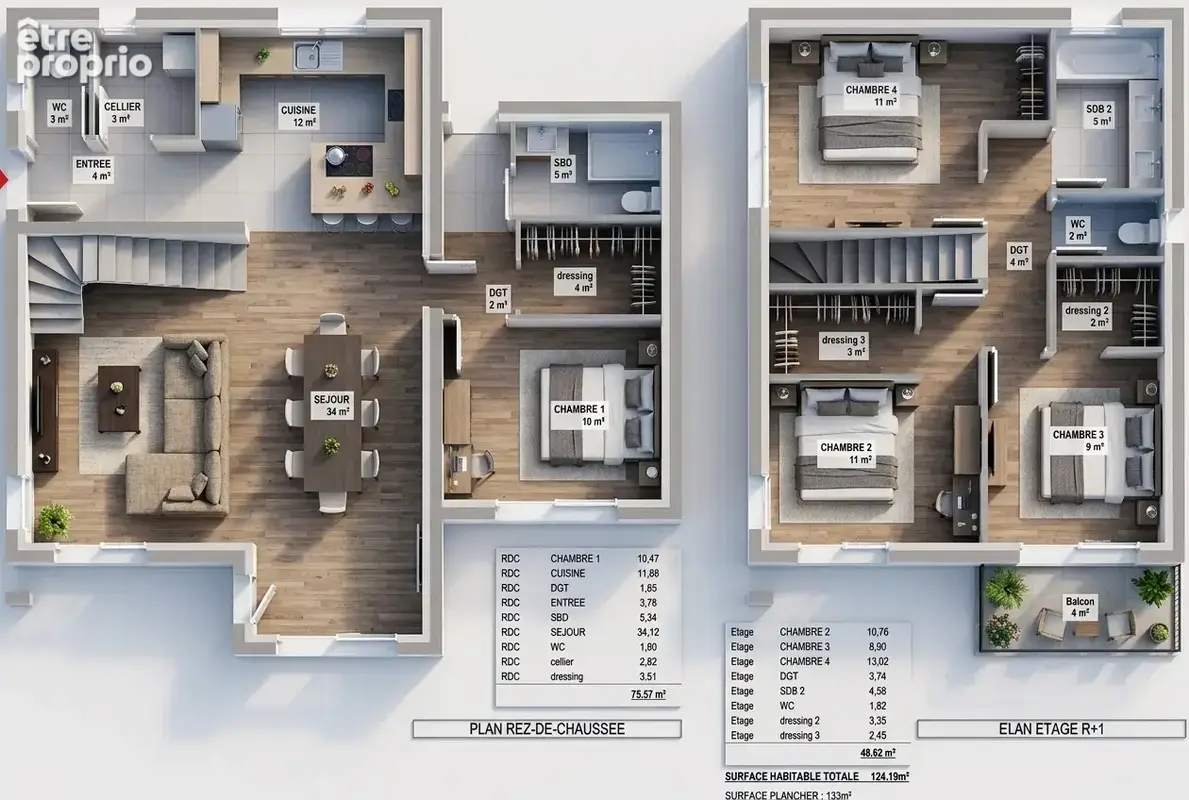 Villa neuve T5 de 124m2 - photo 6
