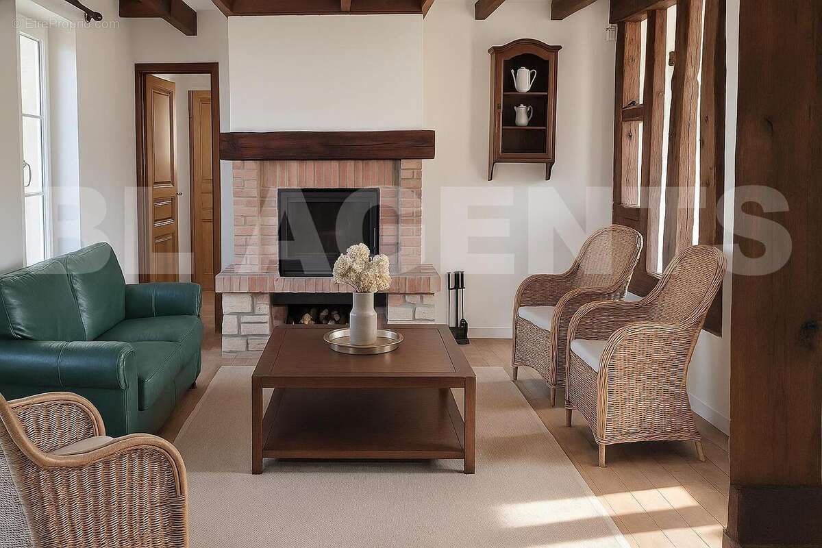 salon corrigé - Maison à BOSQUENTIN