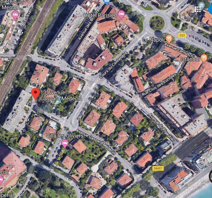 Appartement à MENTON