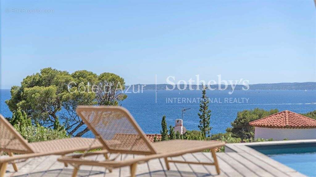 Les Issambres villa de luxe avec vue mer panoramique e vue Saint-Tropez - photo 2