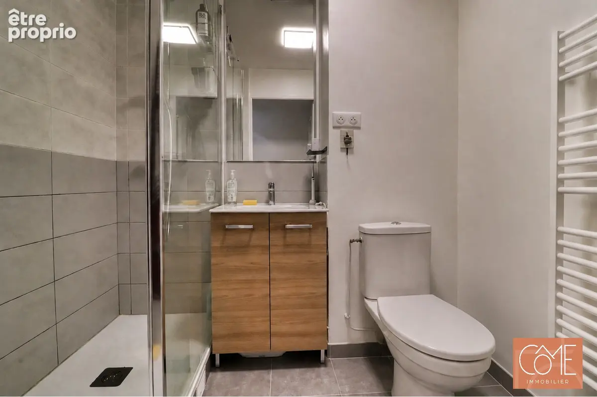 Côme immobilier à vendre en exclusivite appartement type 3 en duplex de 54,76m² (60,72m² au sol) avec deux chambres / balcon - p - photo 6
